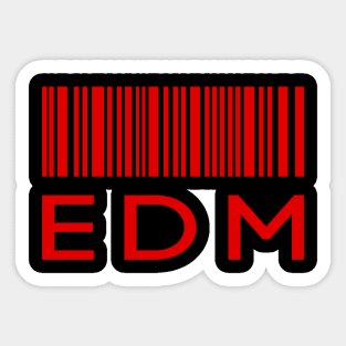 EDM Hardstyle Festival Dance Music Sticker